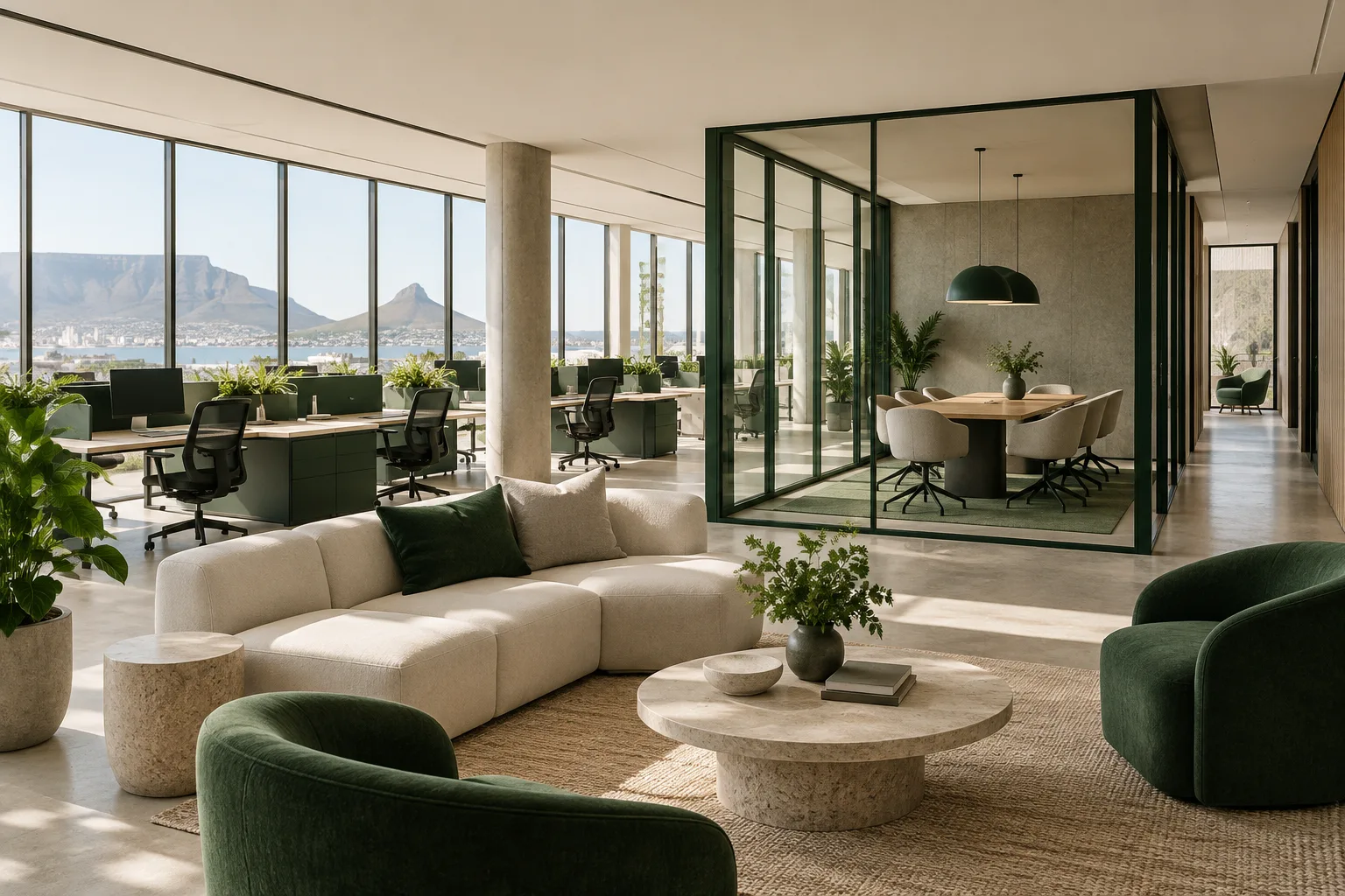 Illustrative Office space architecture