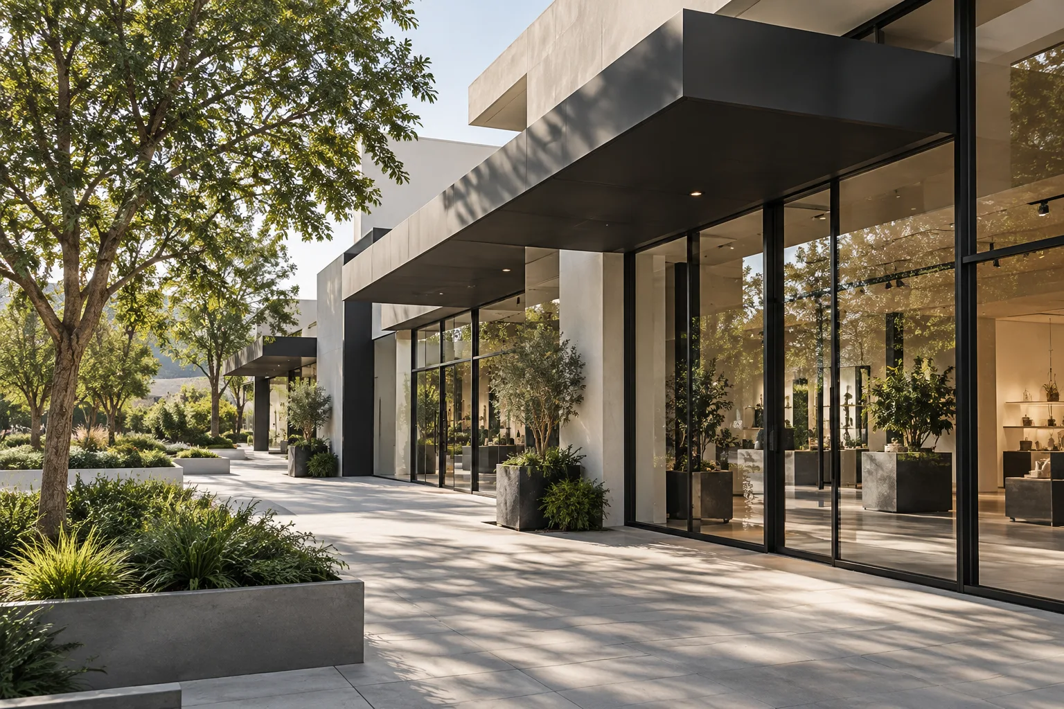 Illustrative Retail space architecture