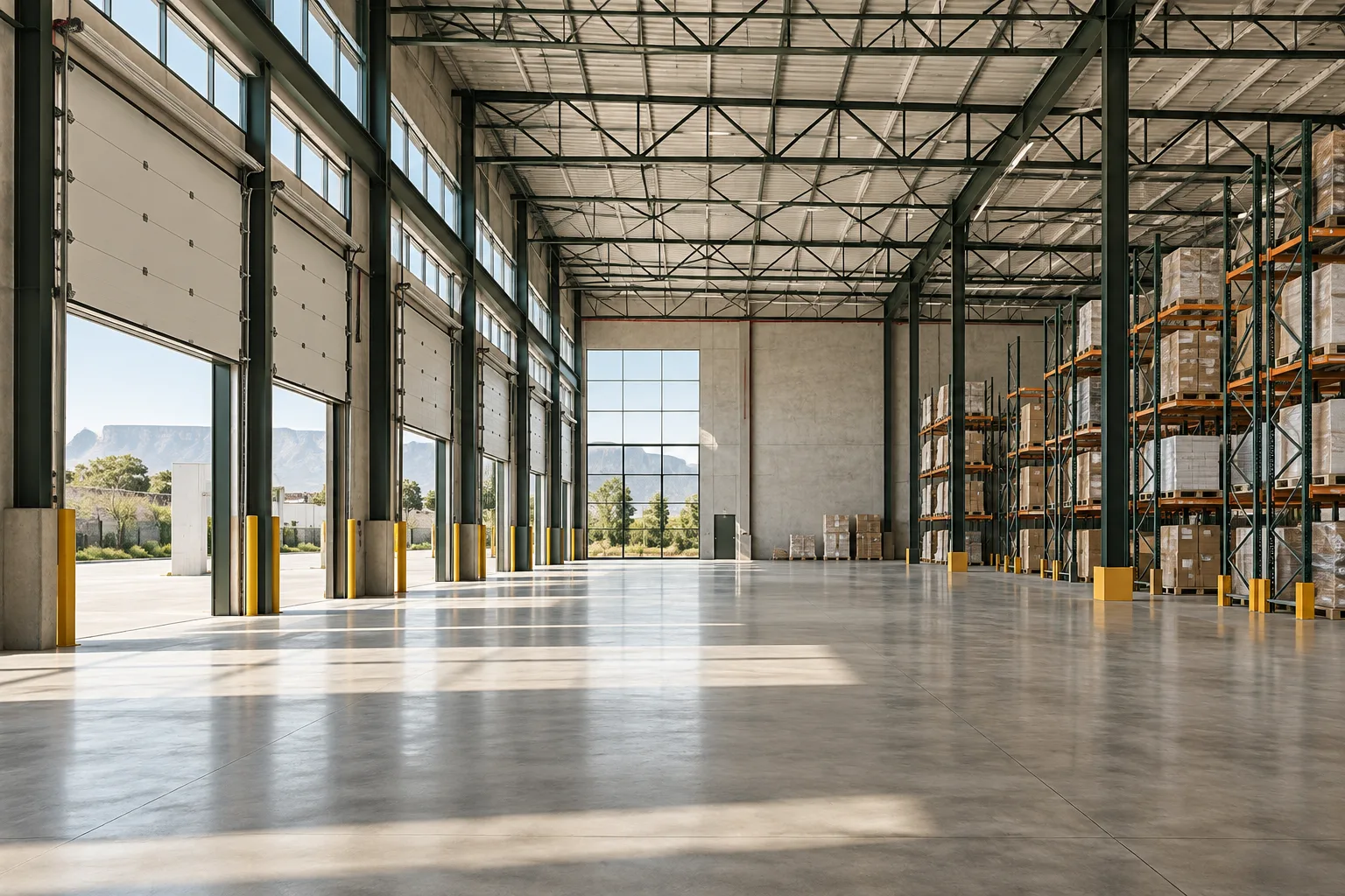 Illustrative Industrial space architecture